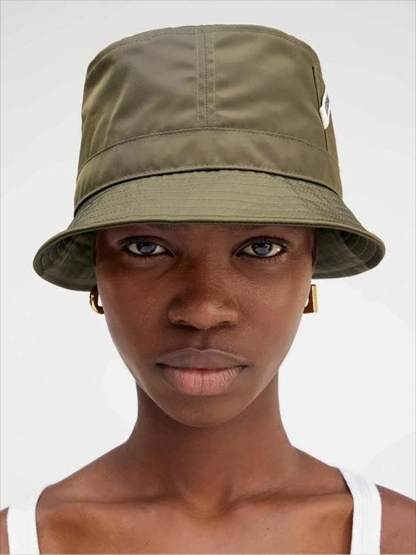 Jacquemus Structured Bucked Hat In Smooth Brown Fabric