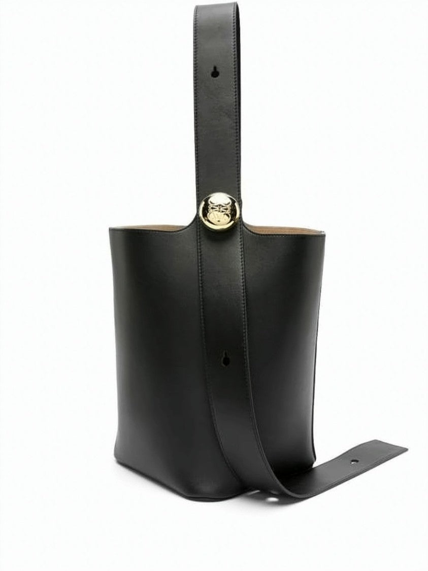 Loewe Black Calf Leather Tote