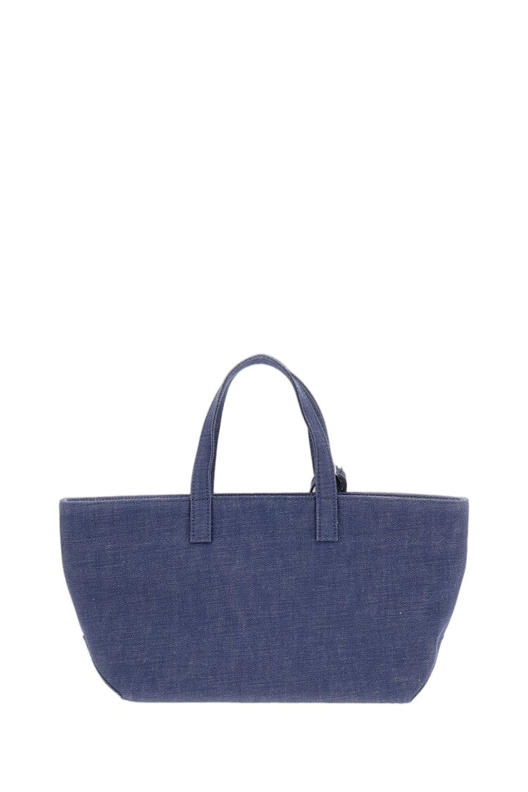 A.P.C. Blue Le Drummer Toile Small Tote Bag