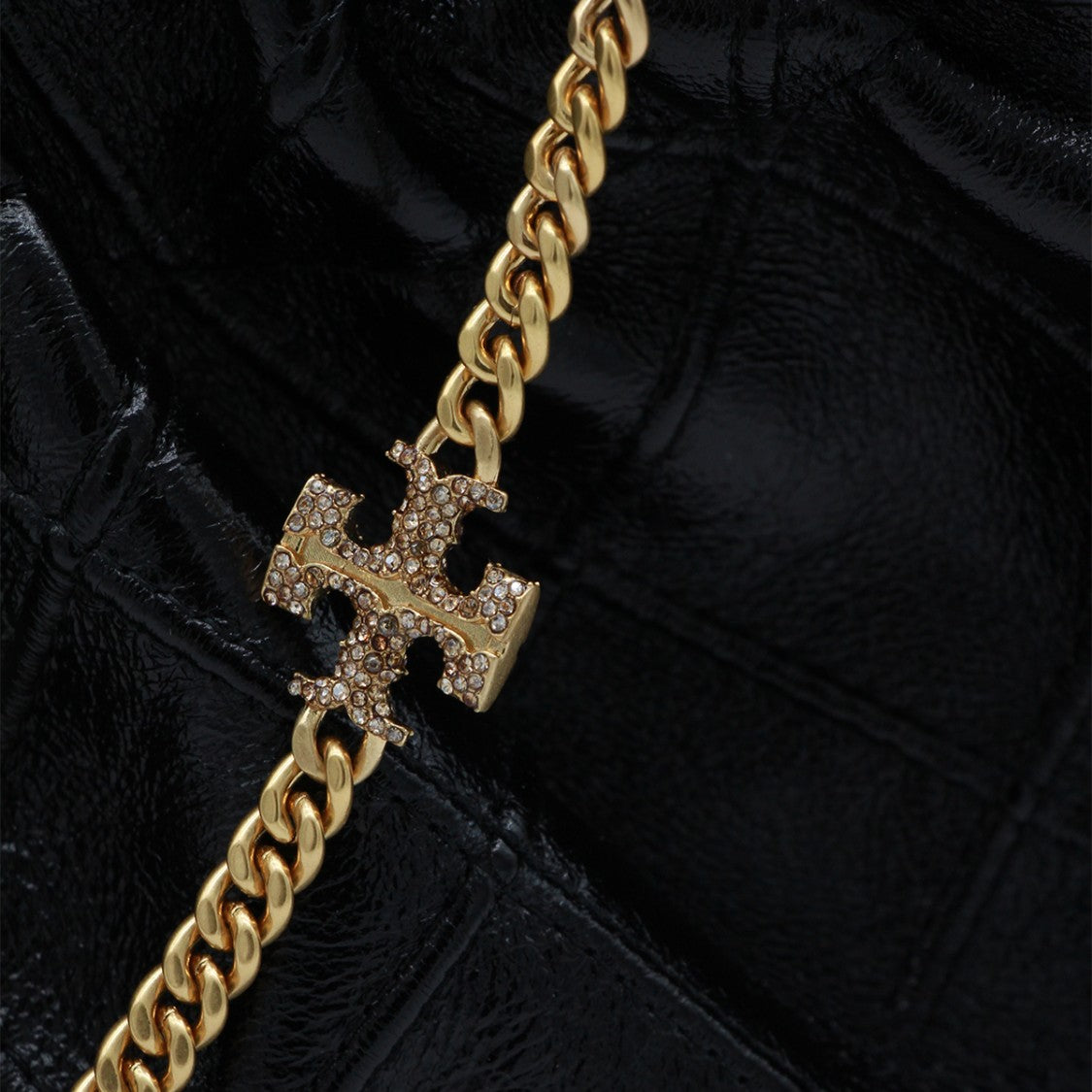 Tory Burch Black Leather Crossbody Bag