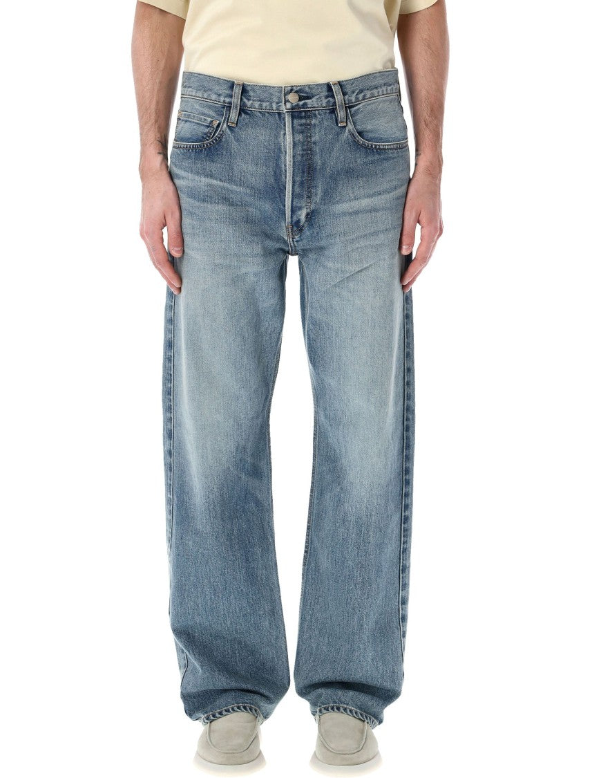 Fear Of God Straight 5 Pocket Vintage Indigo Jeans