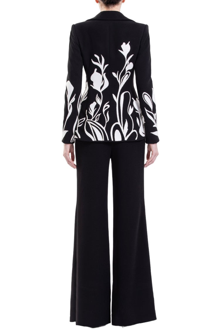 Saiid Kobeisy Laser Cut Tailored Set