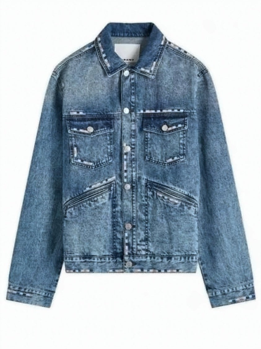Isabel Marant Classic Blue Denim Jacket With Vintage Appeal