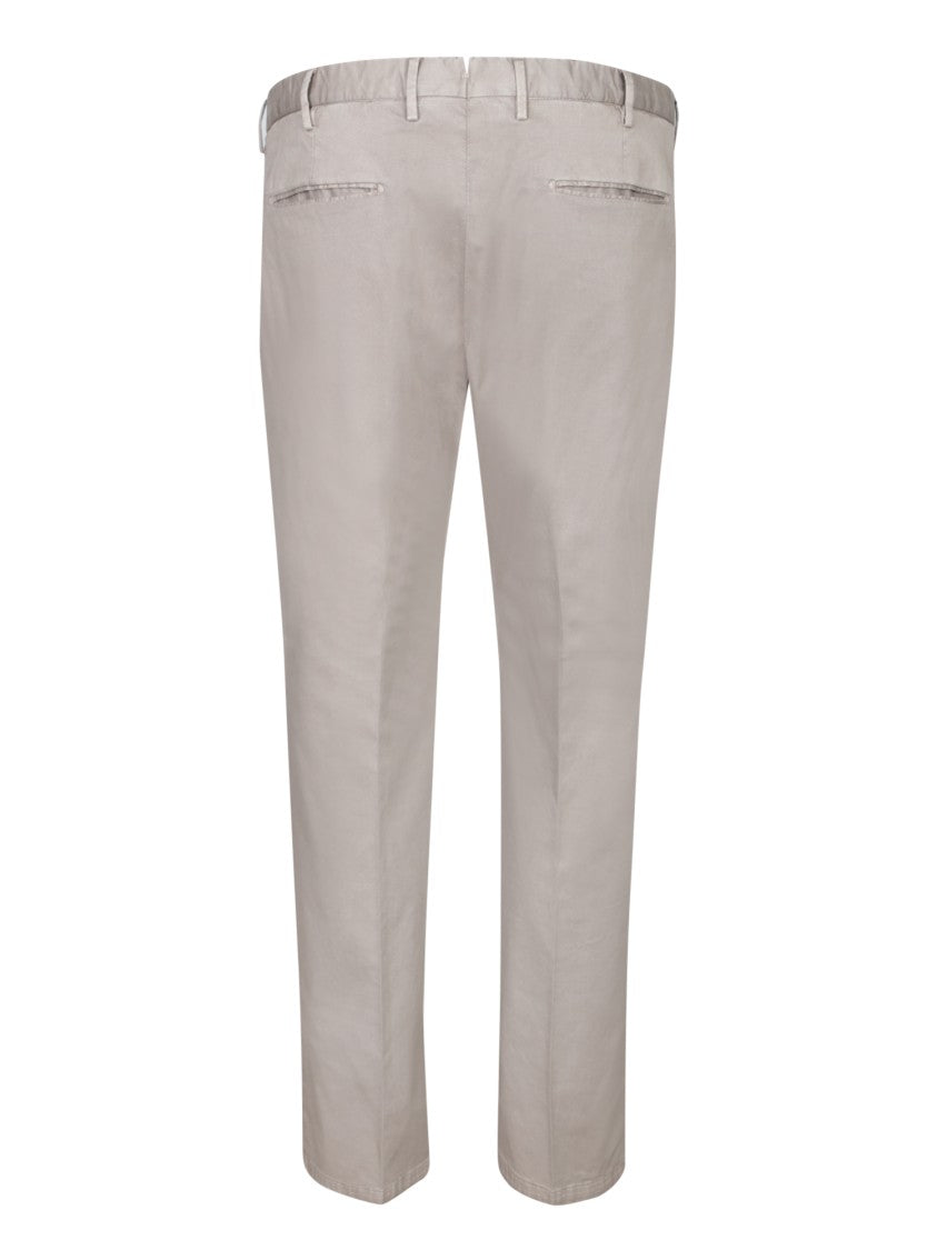 Dell'oglio Beige Trousers With Regular Waist