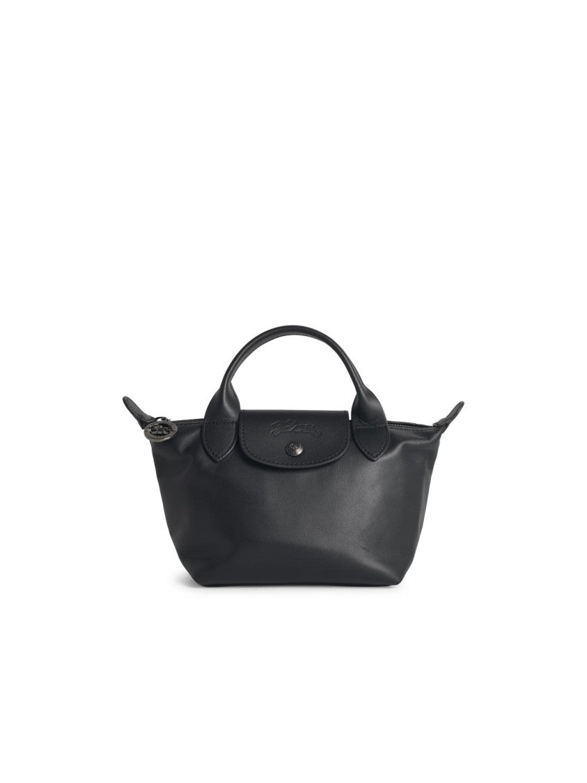 Longchamp Bag With Black Leather 'Xs Le Pliage Xtra' Handle