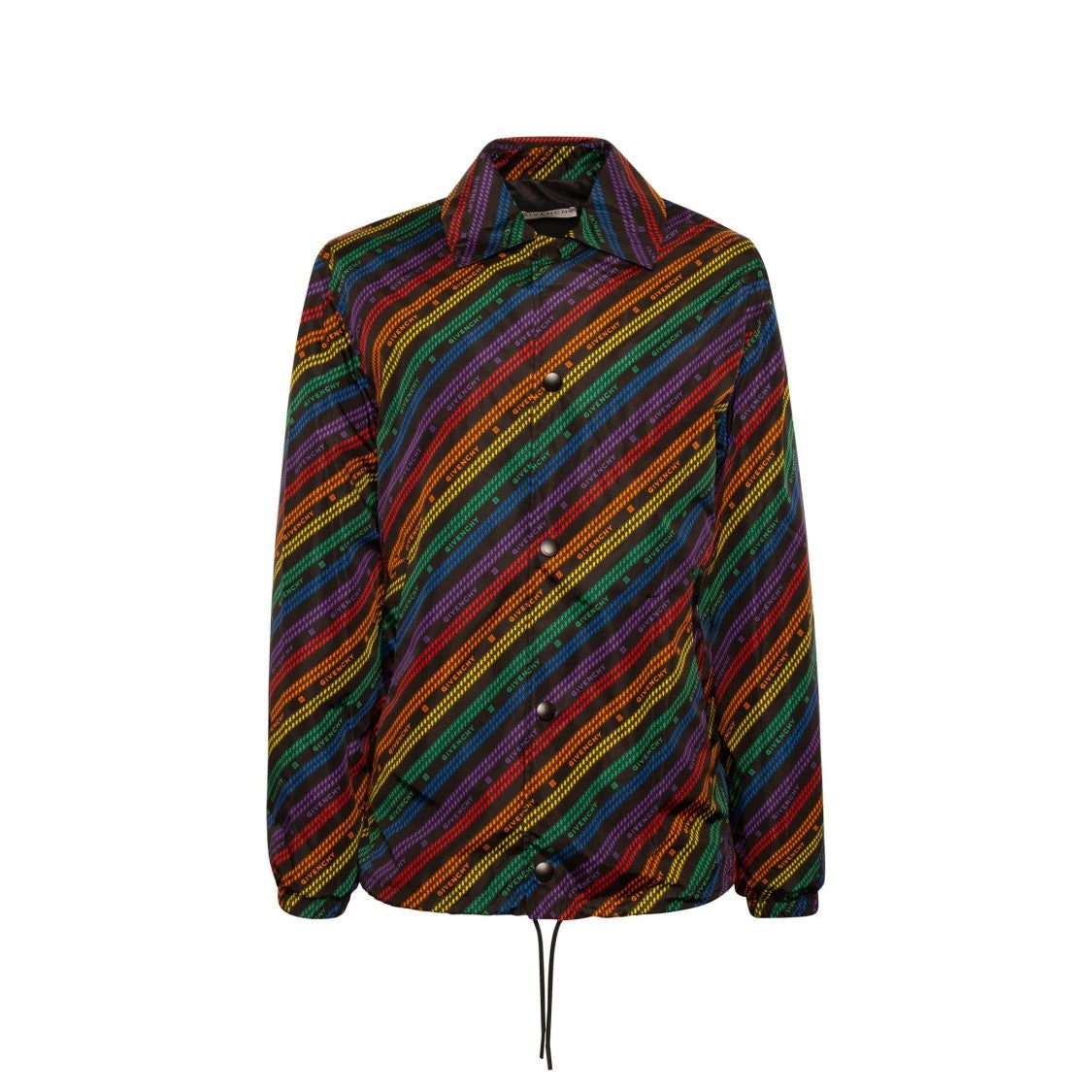 Givenchy Rainbow Chain Nylon Jacket