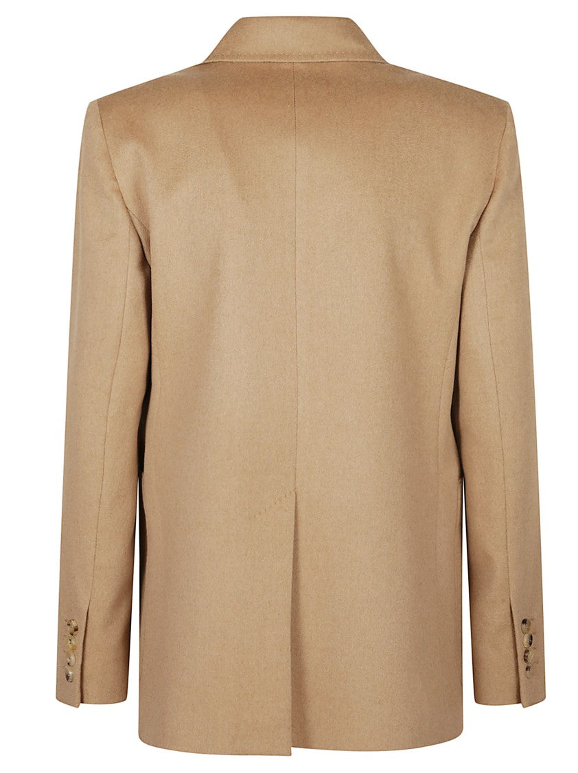 Max Mara Tailored Blazer With Notched Lapel And Patch Pockets