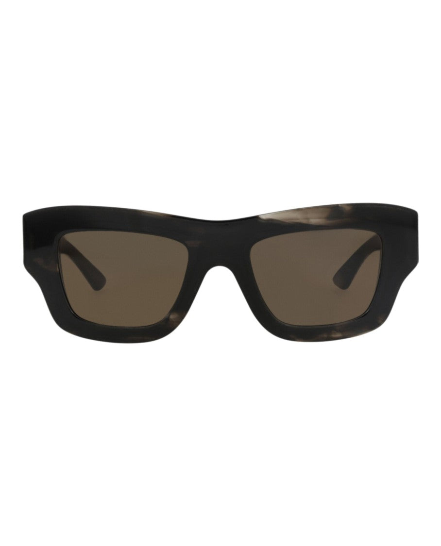 Bottega Veneta Square-Frame Recycled Acetate Sunglasses