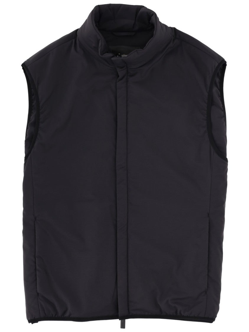Laminar High Collar Padded Quilted Polyamide Jacket