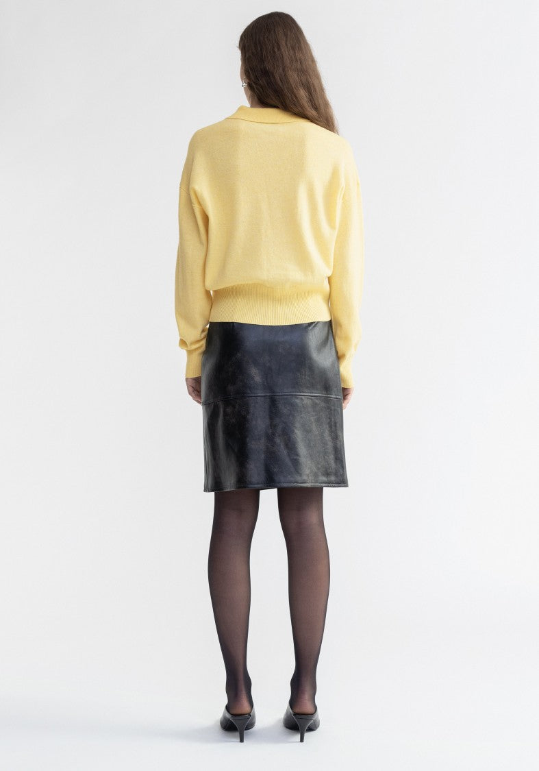 Aeron Regina - Pure Merino Wool Polo Sweater