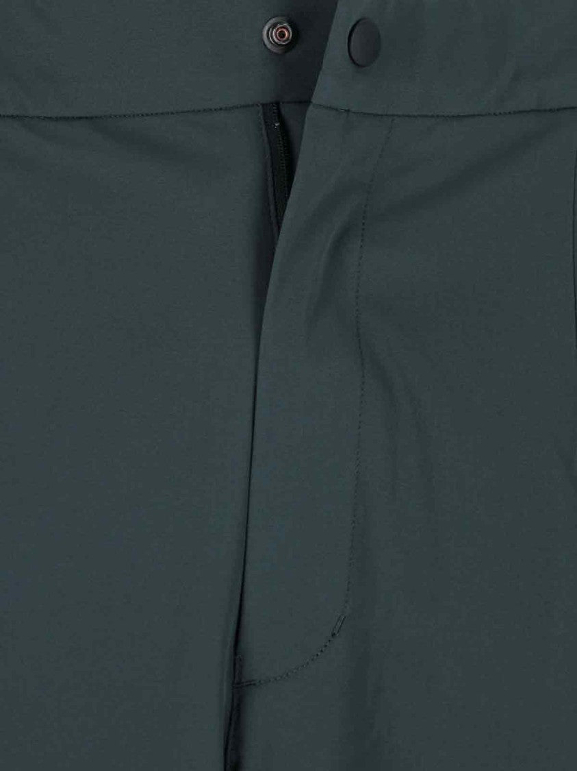 Goldwin Activewear Pants With Elasticized Waistband And Front Pleats