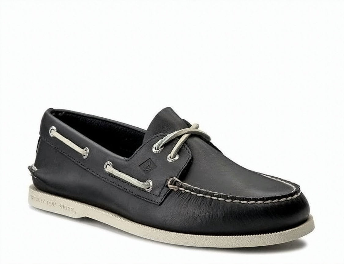 Sperry Top Sider Blue Leather Lacing Mocassin Shoes