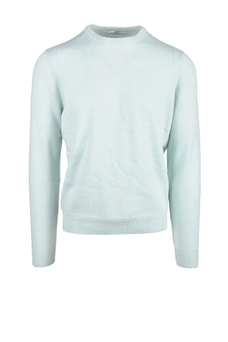 Malo Optimum Cashmere Wool Sweater - Mint Green