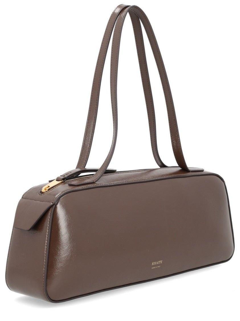 Khaite Simona Calfskin Glossy Handbag
