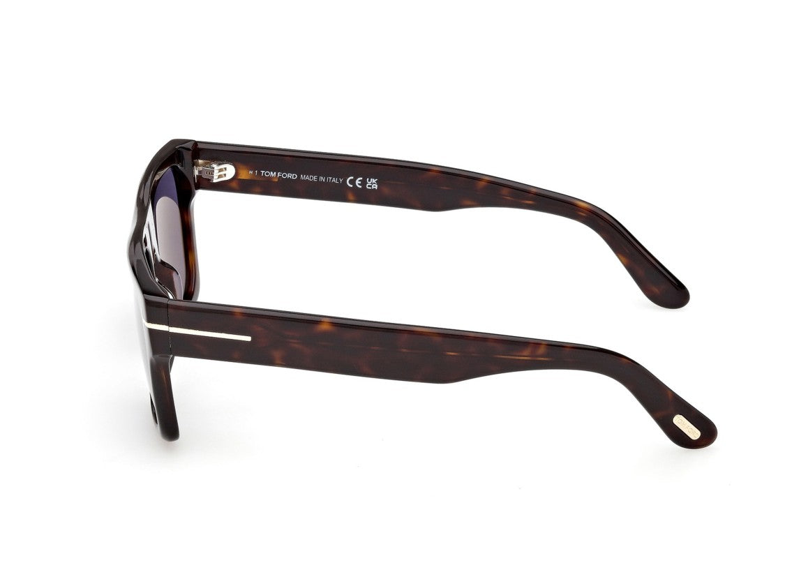 Tom Ford Ft1337 Oversized Square Tortoiseshell Sunglasses
