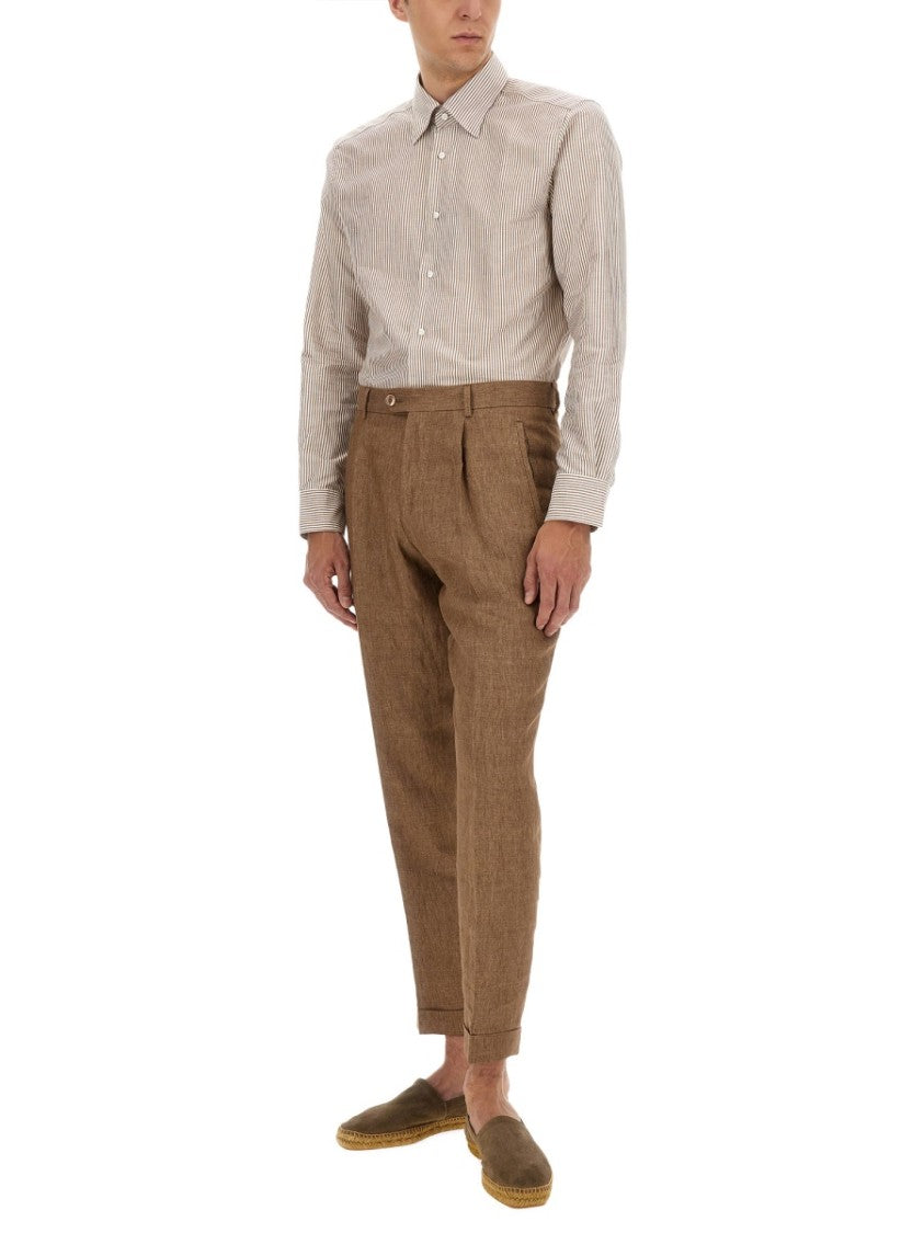 Boss Camel "L-Peet-Pleat" Pants