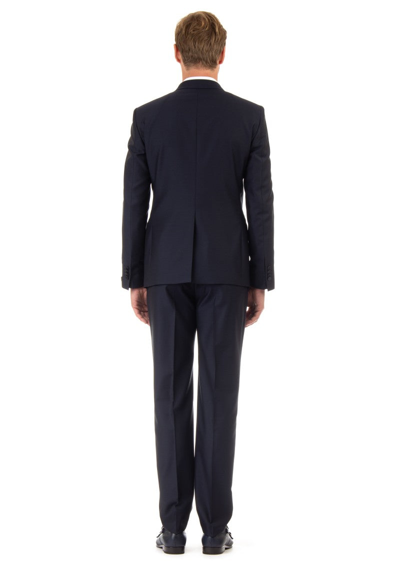 Tagliatore Double-Breasted Virgin Wool Super 130'S Tuxedo