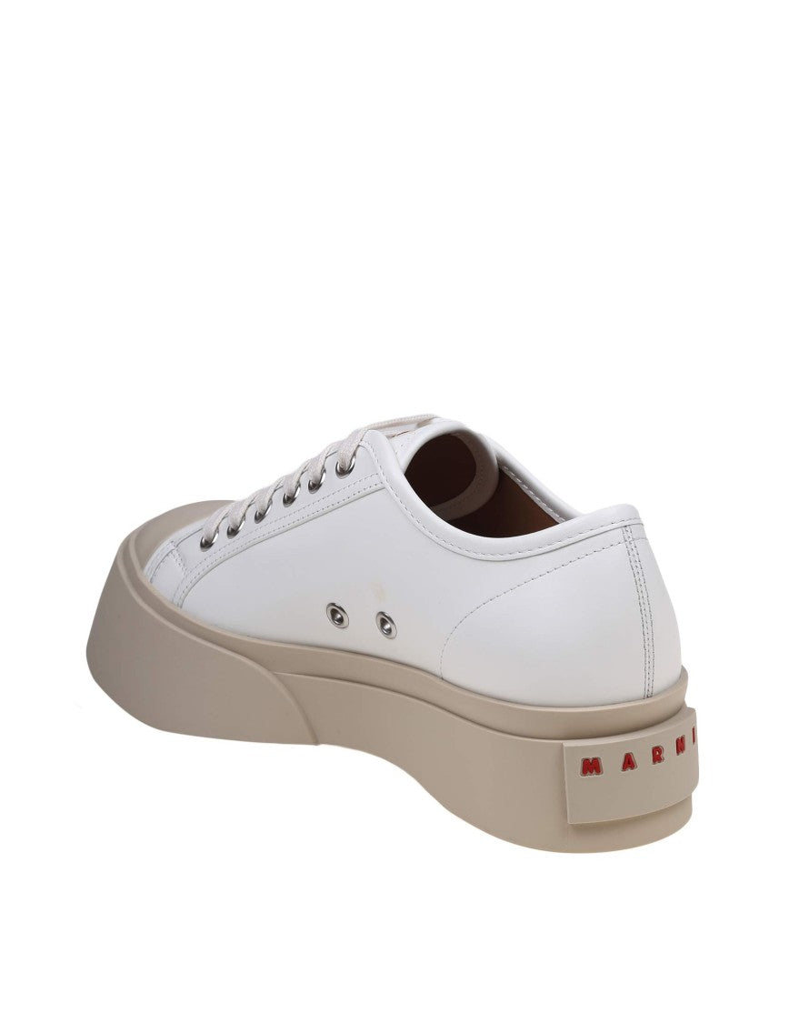 Marni White Nappa Pablo Sneakers