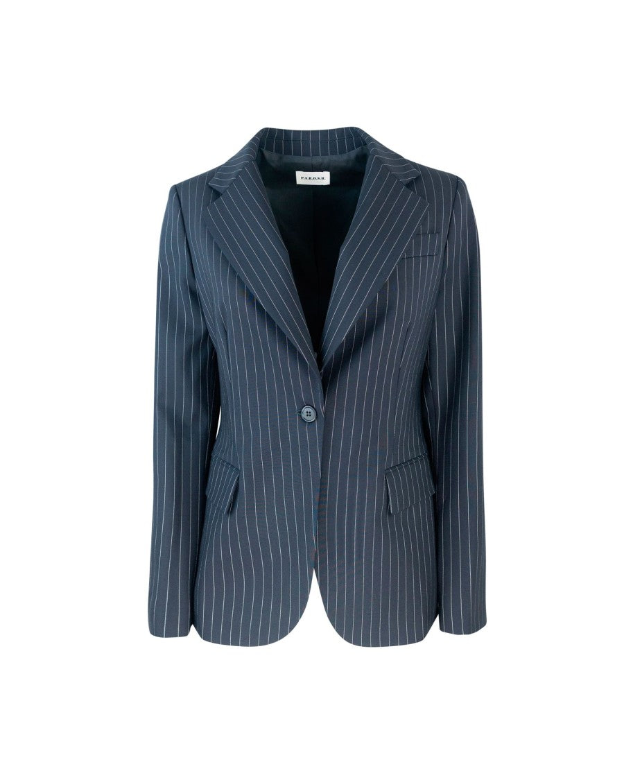 P.A.R.O.S.H. Libra Blue Blazer