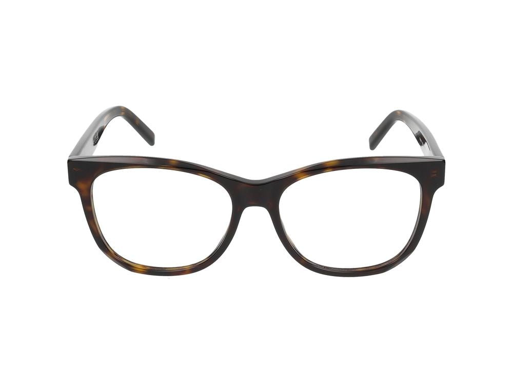 Givenchy Tortoiseshell Oversized Square Eyeglasses
