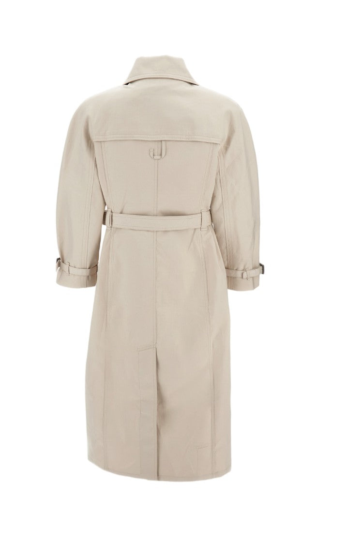 Jacquemus Double-Breasted Water-Repellent Gabardine Trench Coat