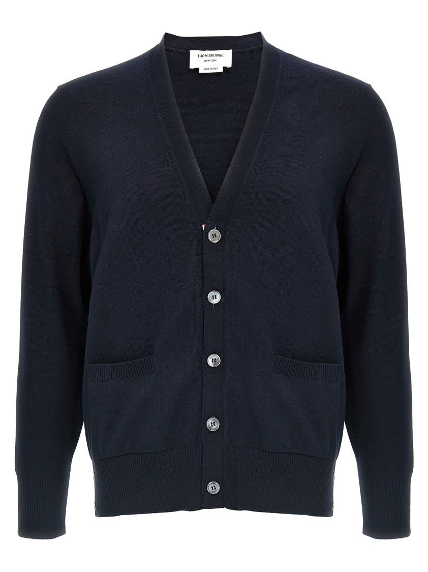Thom Browne 4-Bar' Cardigan