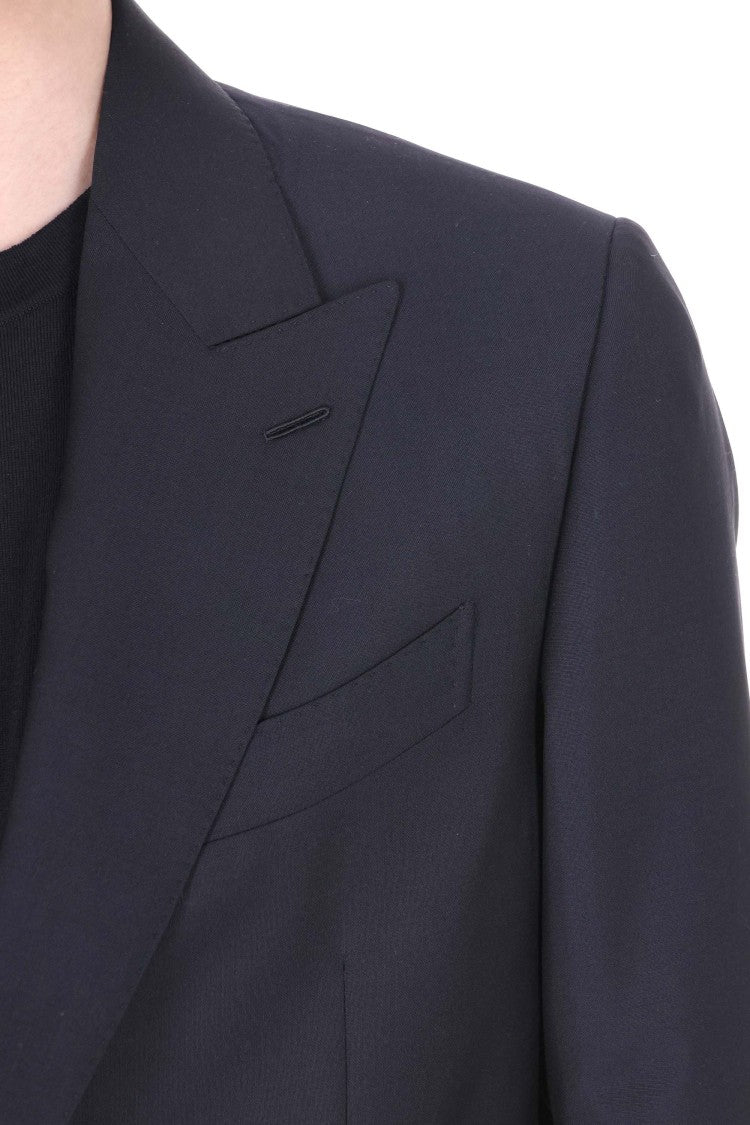 Caruso Norma Wool-Mohair Tailored Suit