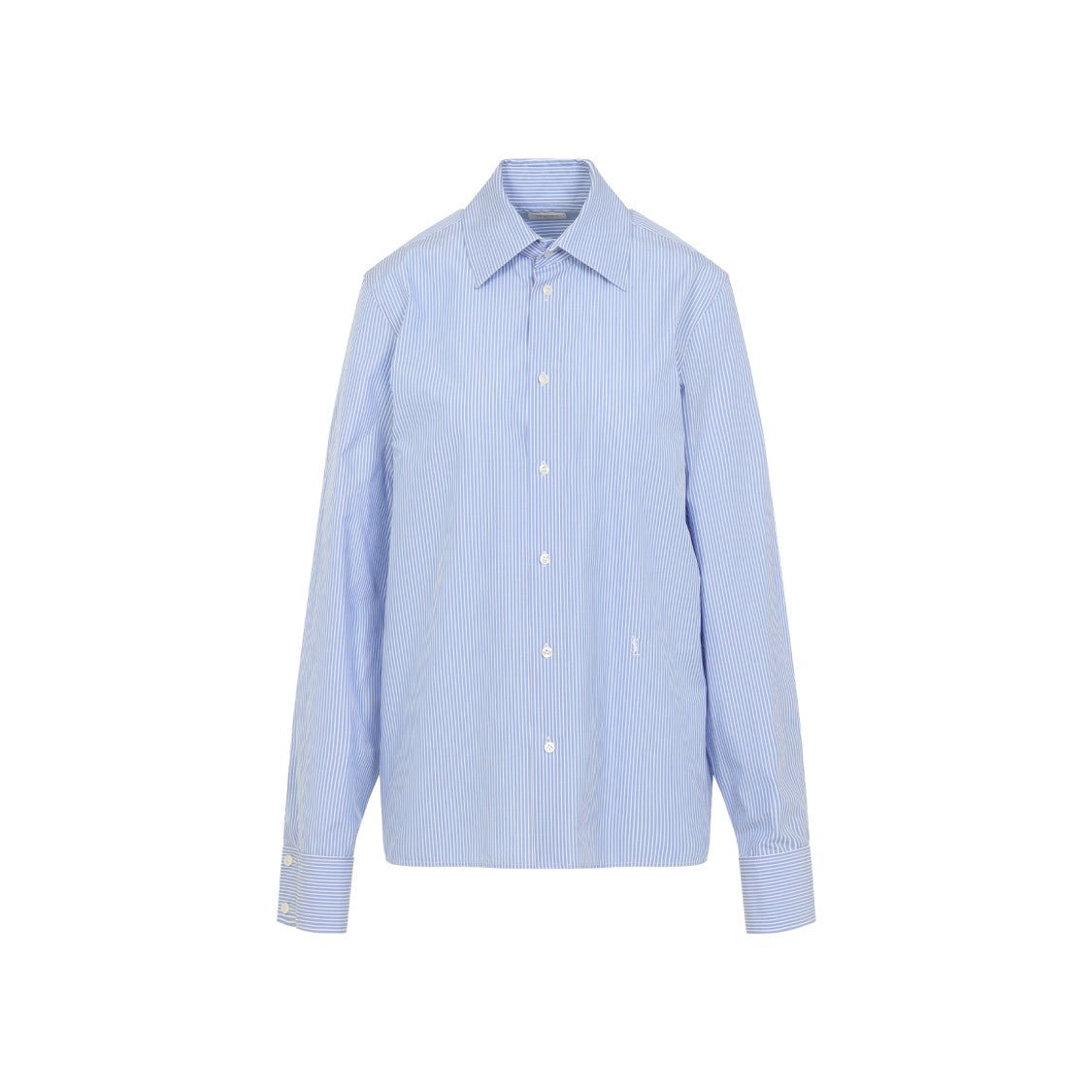 Saint Laurent Blue Cotton Shirt