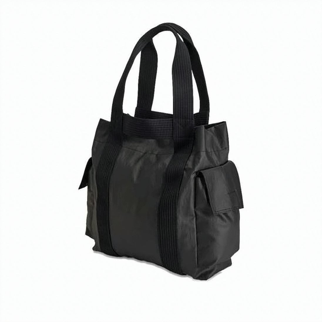 Y-3 Matte Nylon Shoulder Bag With Functional Design