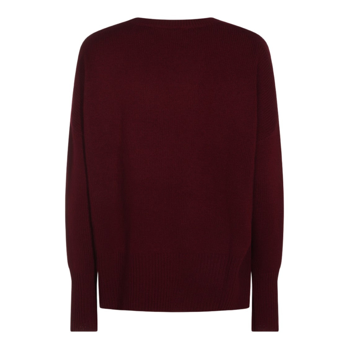 Lisa Yang Ribbed Knit Sweater With Classic Crew Neckline