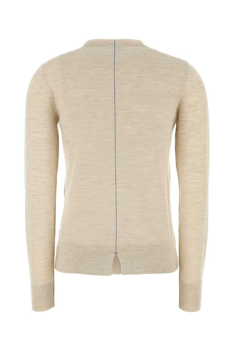 Burberry Sand Wool Cardigan