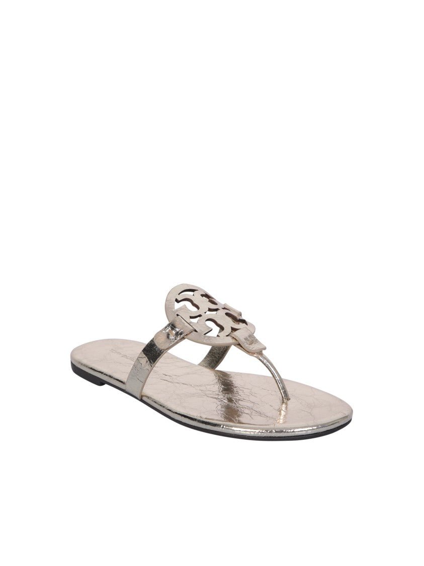 Tory Burch Metallic Colored Sandals