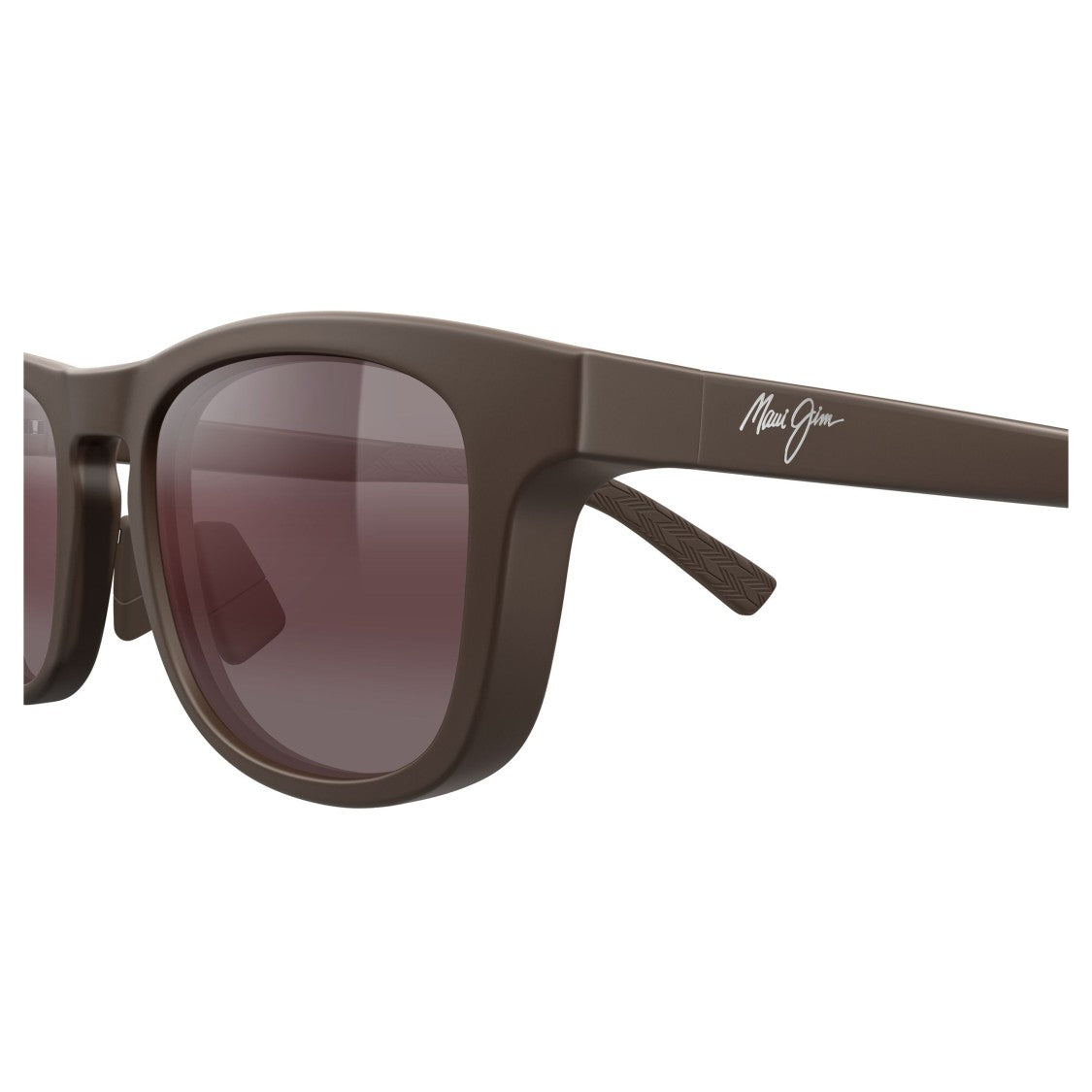 Maui Jim Aliali Gradient Rectangular Plastic Sunglasses With Subtle Logo Detail