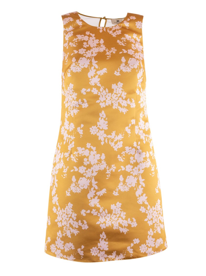 Elisabetta Franchi Floral Pattern Mini Dress