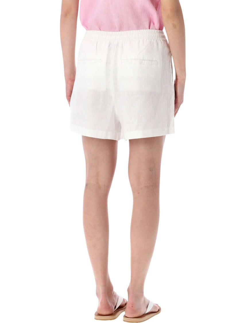 Polo Ralph Lauren Linen Short White Linen Shorts