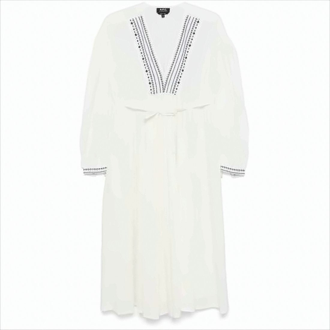 A.P.C. Flowing White Midi Dress