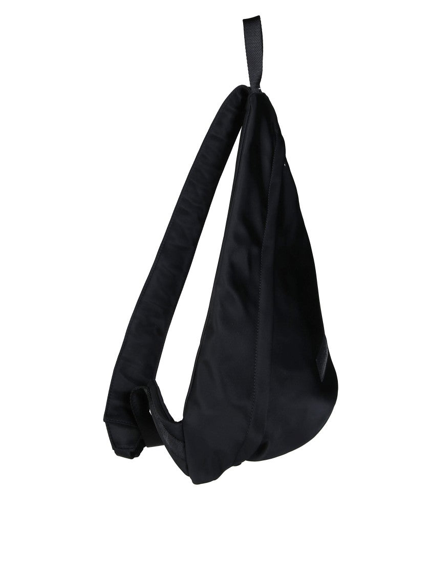 Mm6 By Maison Margiela Zaino Nylon Slingbag Triangular Nylon Sling Bag