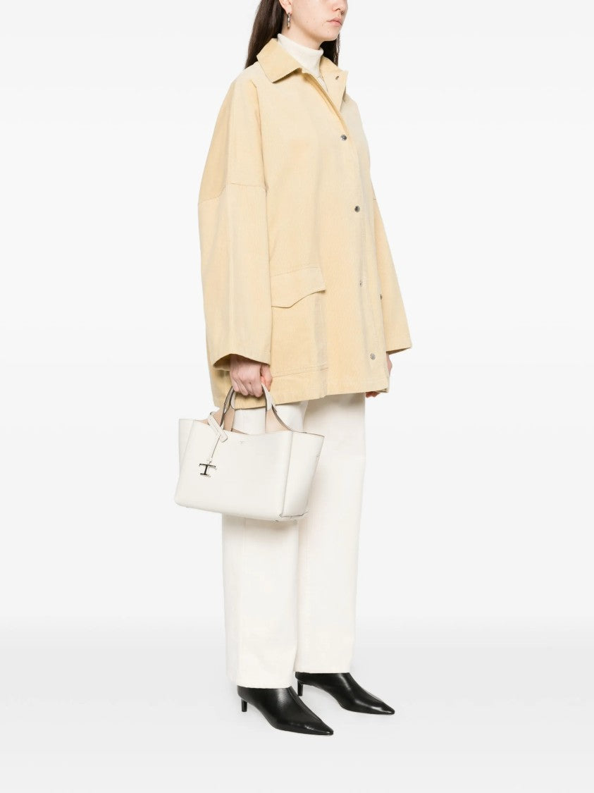 Tod's Pebbled Leather Tote Handbag