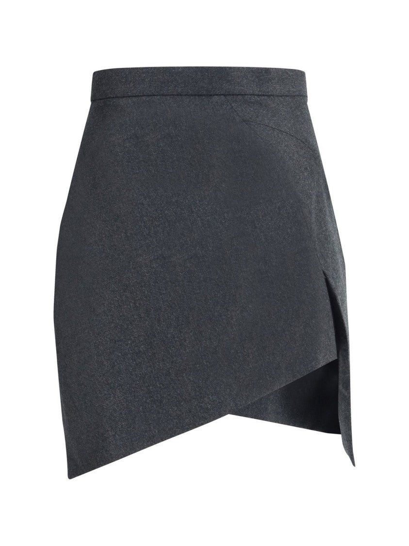 Vivienne Westwood Asymmetrical Hem Mini Infinity Skirt