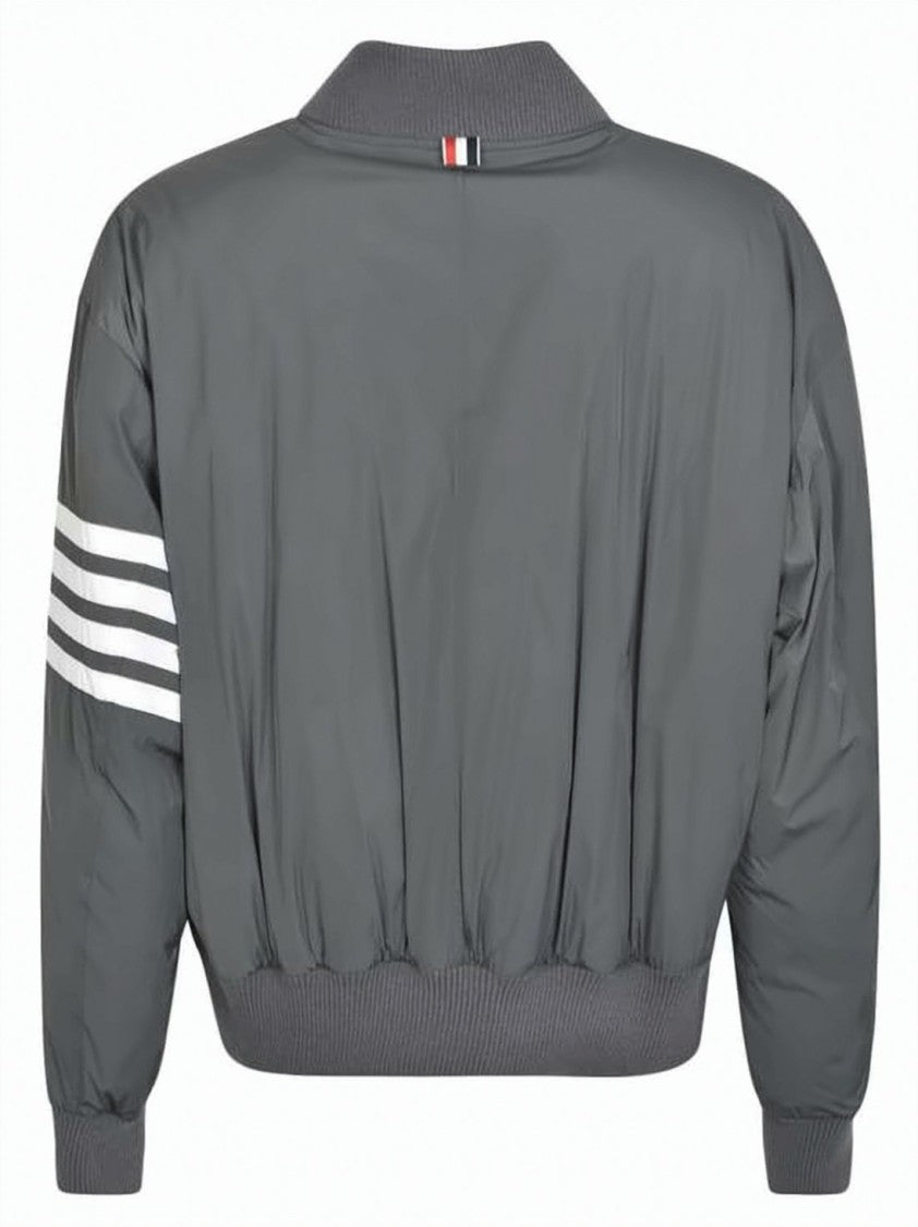 Thom Browne Padded Jacket With Ribbed Details