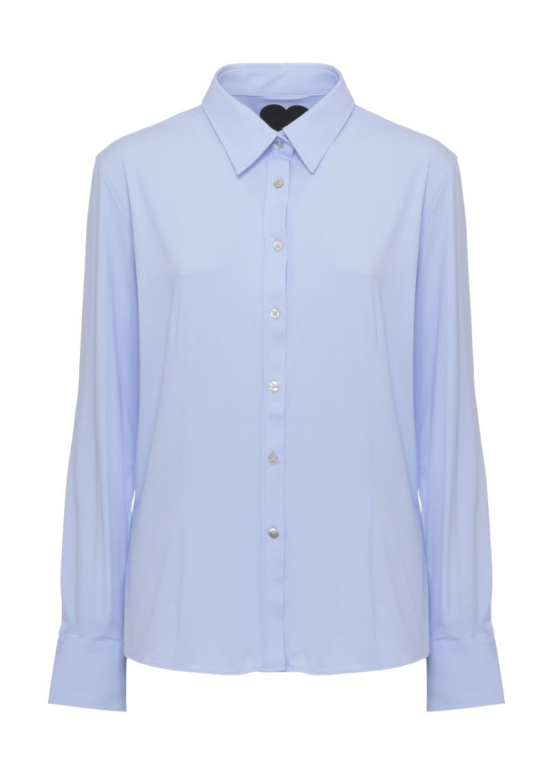 Rrd Light Blue Oxford Wom Shirt