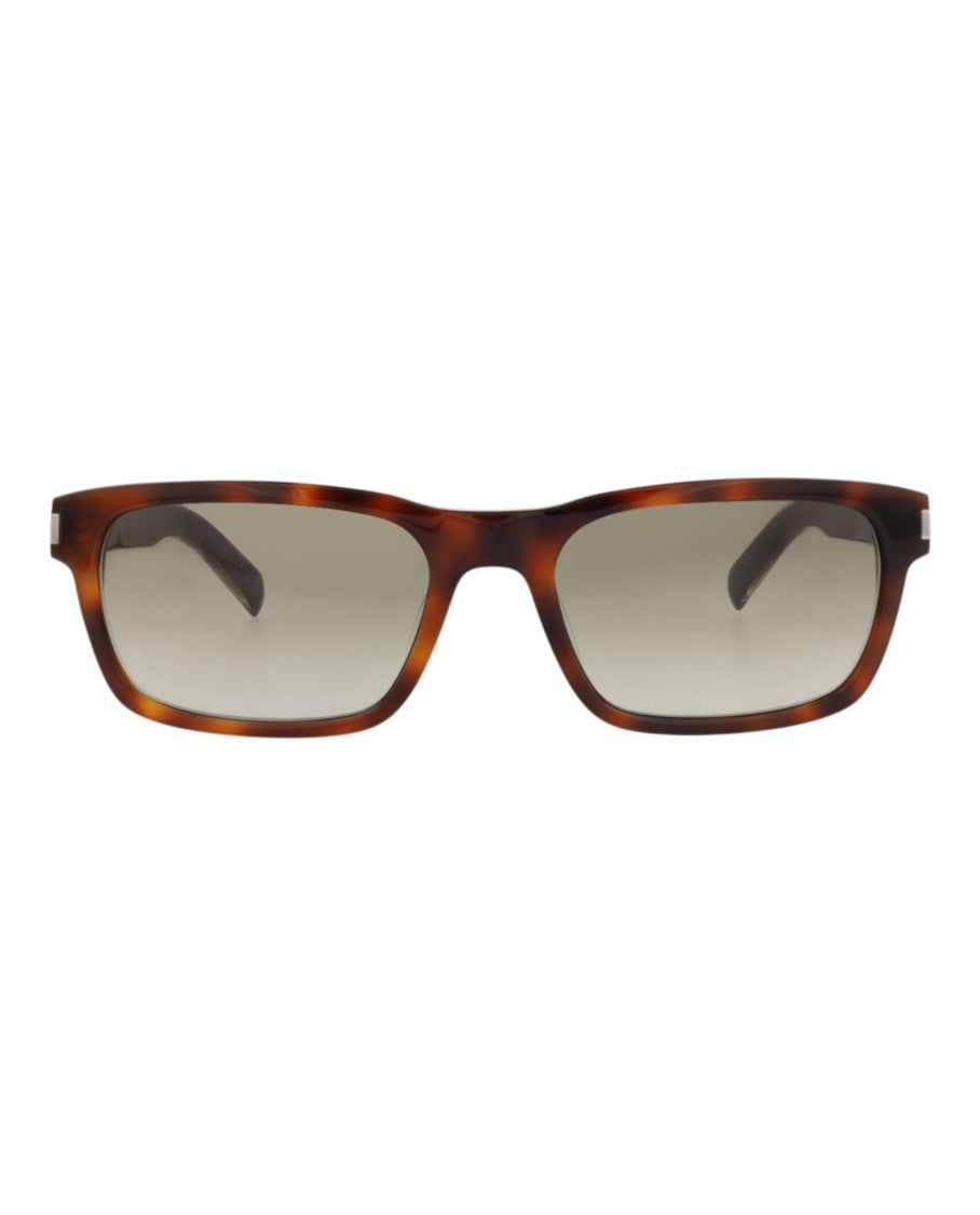 Saint Laurent Square-Frame Recycled Acetate Sunglasses