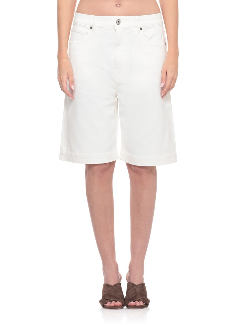Parosh Cuoricini Five Pockets Shorts