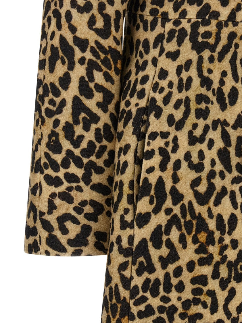 Valentino Garavani Coat  Animal Print Cloth