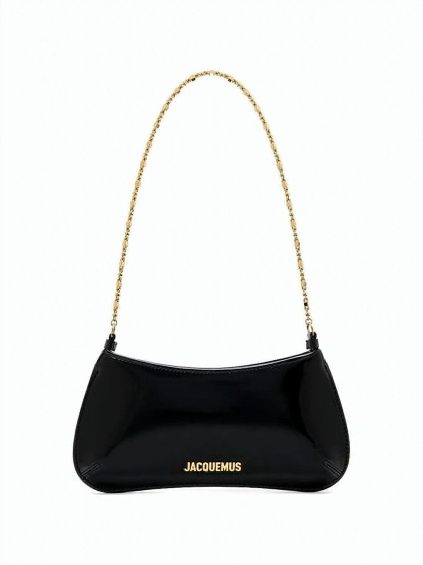 Jacquemus Compact Shoulder Bag In Smooth Leather