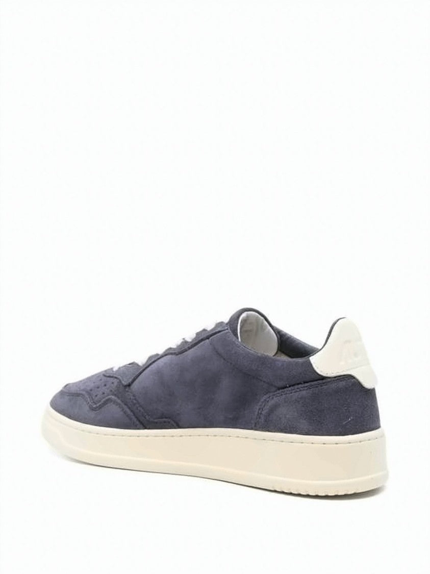 Autry Suede Upper Low-Top Sneakers