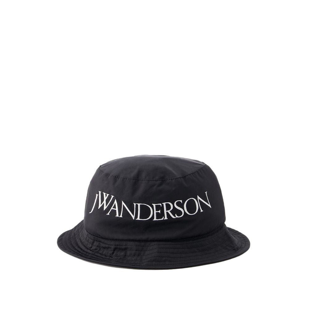 J. W. Anderson Logo Bucket Hat - Nylon - Black