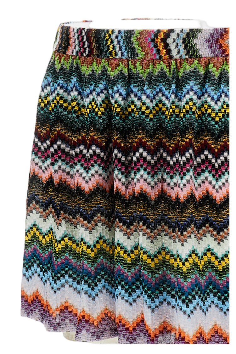 Missoni Multicolor Zigzag Pattern Shorts