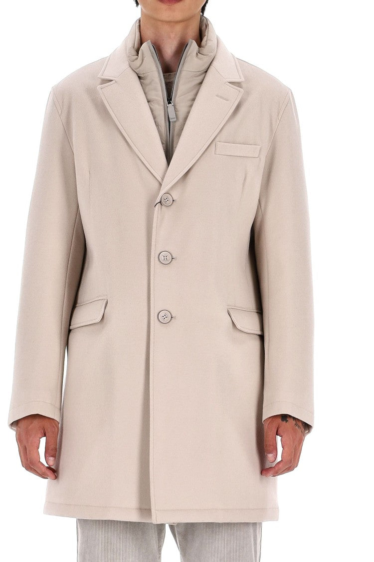Herno Padded Virgin Wool Coat