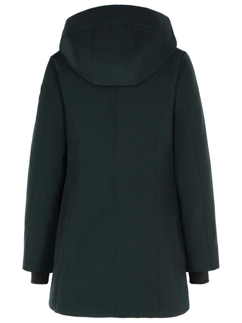 Canada Goose Polyester And Black Cotton Coat